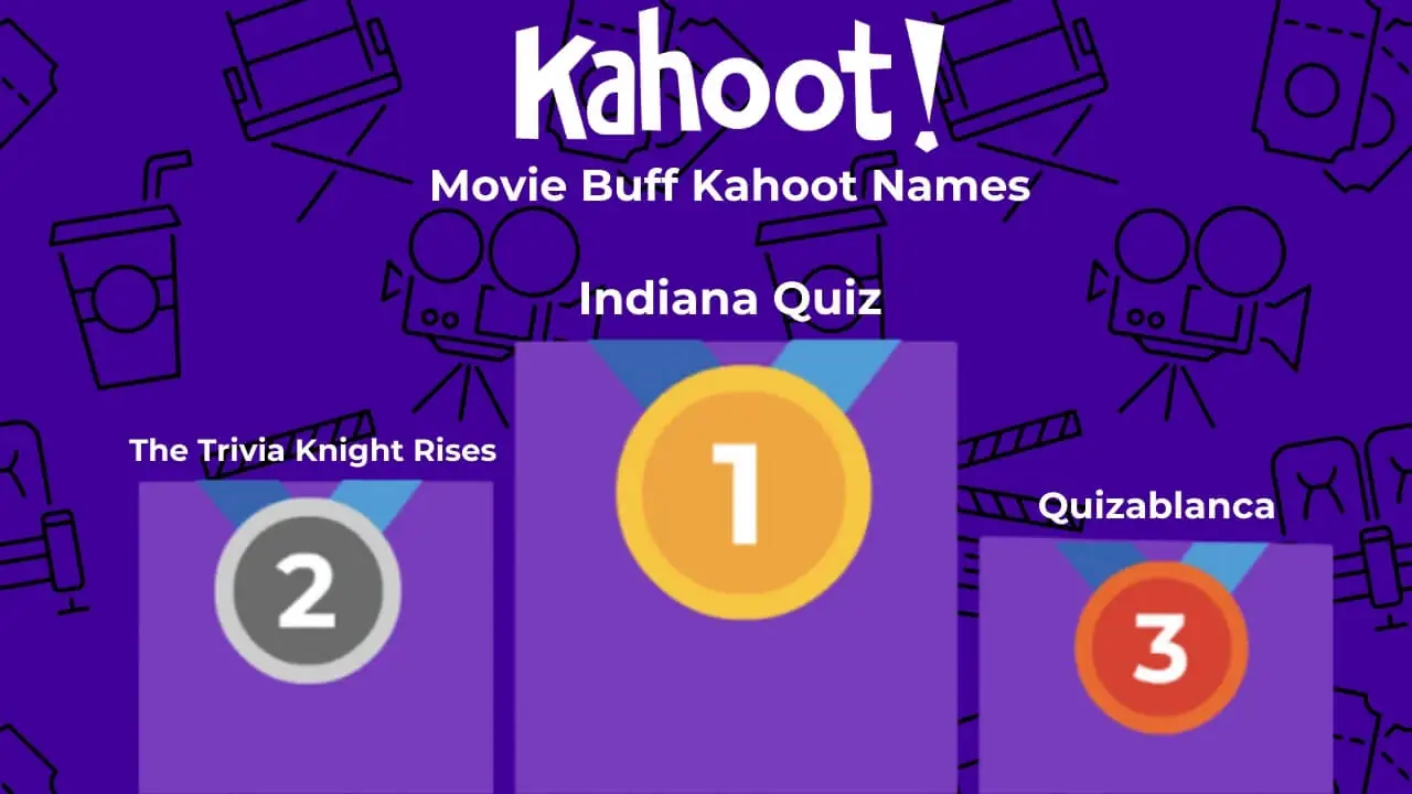 Kahoot Movie Buff Kahoot Names