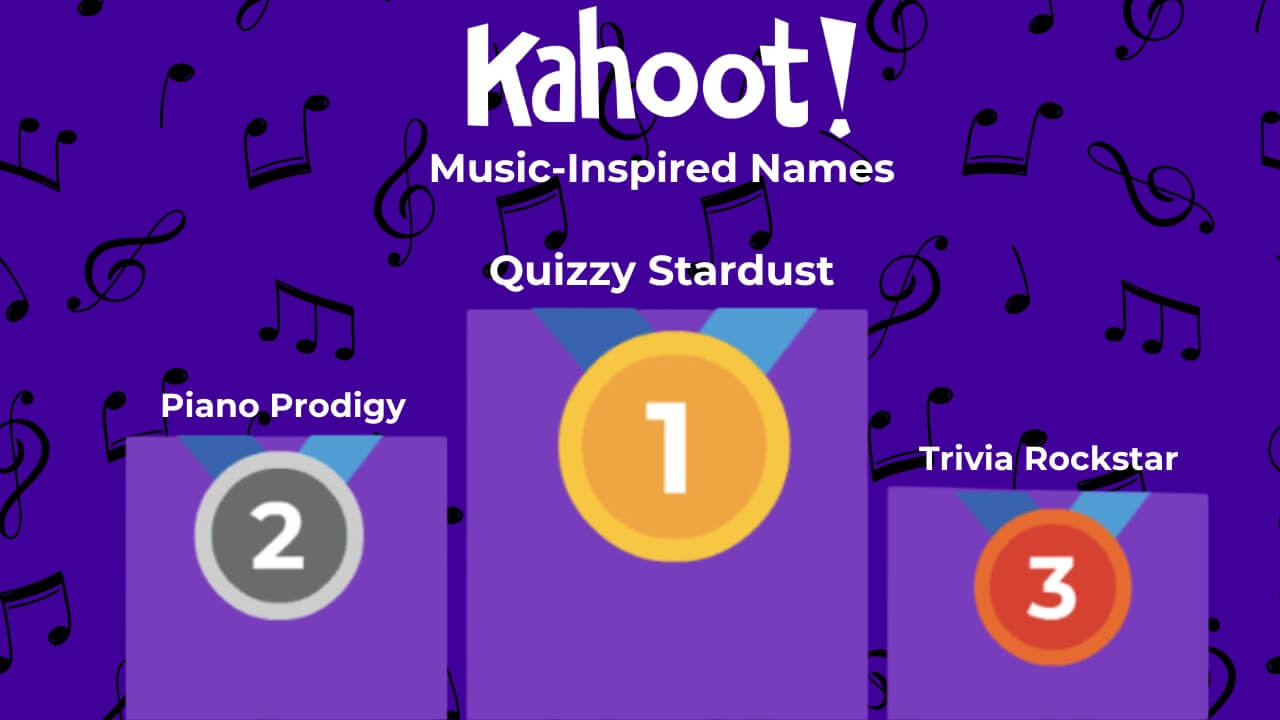 Kahoot Music-Inspired Names