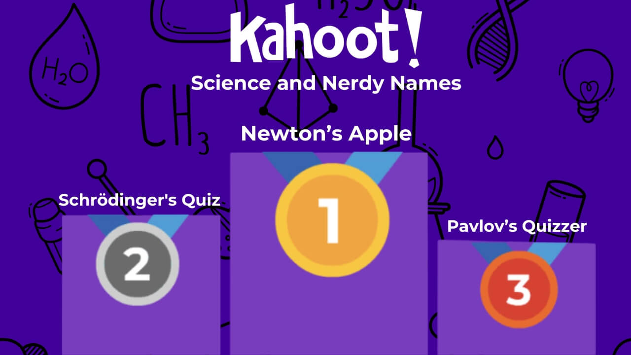 Kahoot Science and Nerdy Names