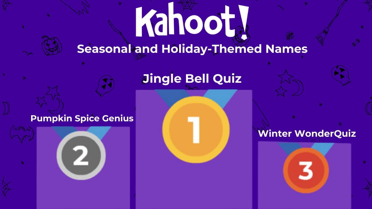 Kahoot Seasonal and Holiday-Themed Names