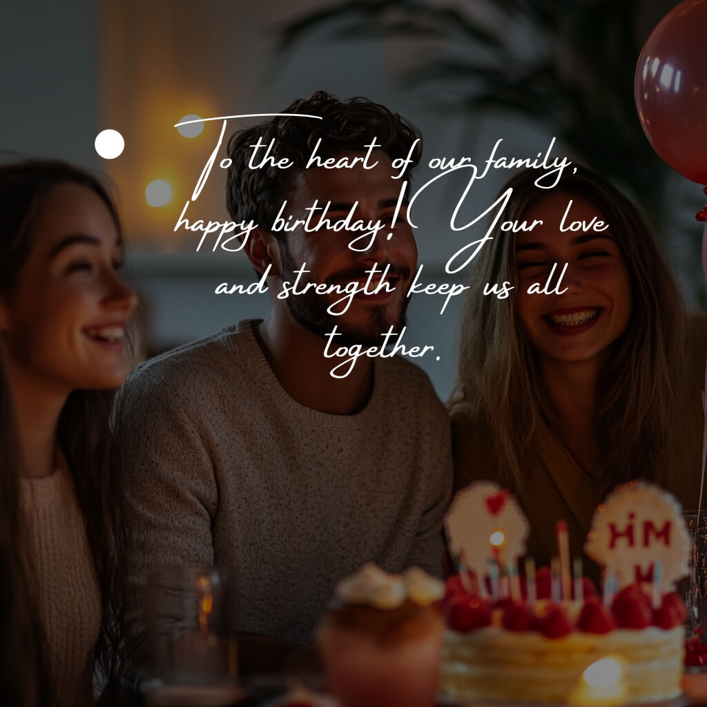 Loving Birthday Messages for Family Members