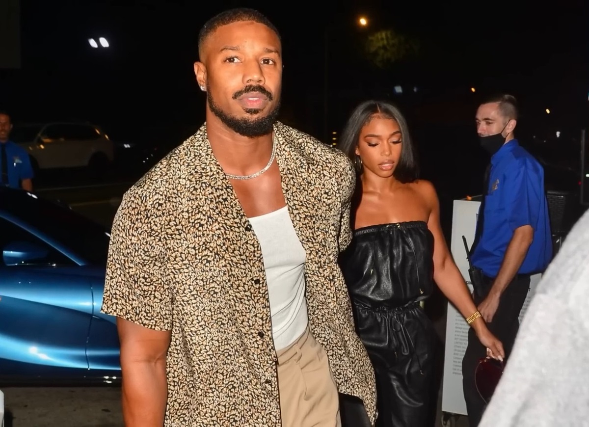 Michael B, Jordan and Lori Harvey