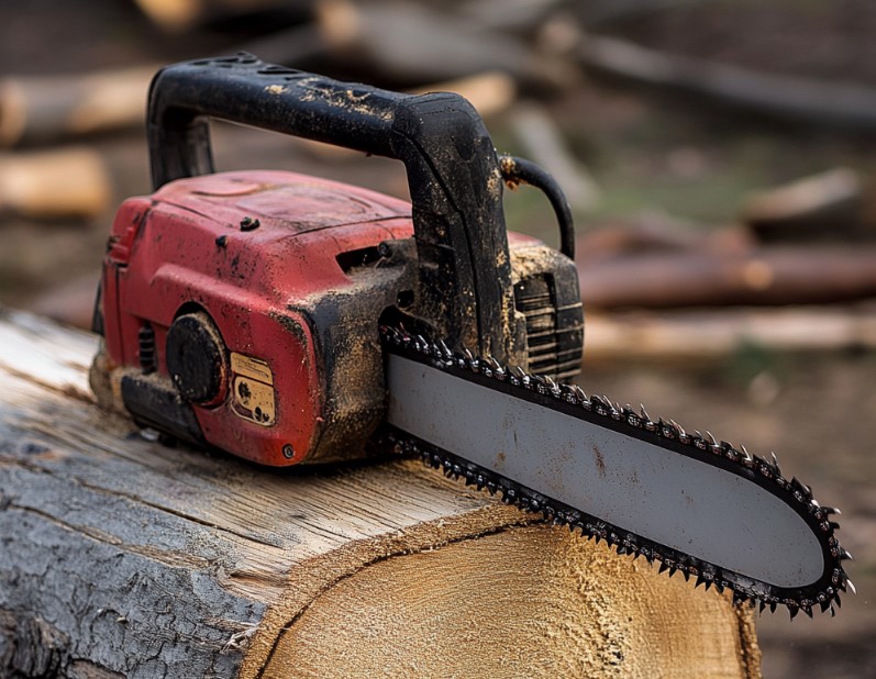 Powered Chainsaw