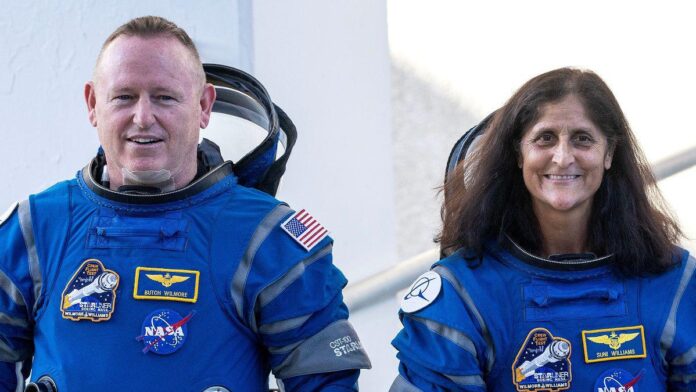 NASA Astronauts Suni Williams and Butch Wilmore