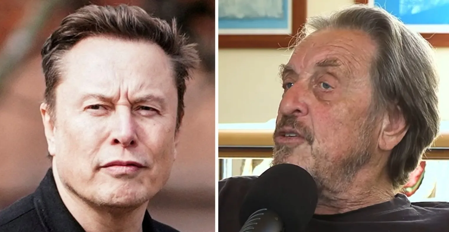 Elon Musk and his father