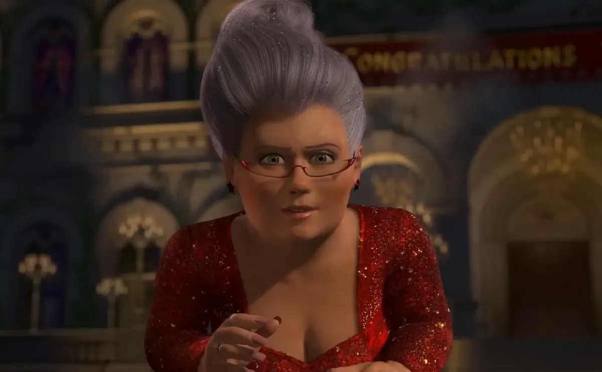 Disney character Fairy Godmother from Shrek 2