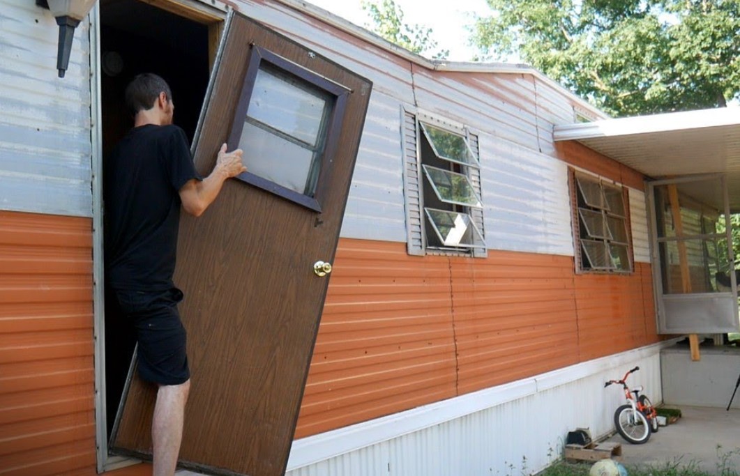 Reinforce Windows and Doors on your mobile home.