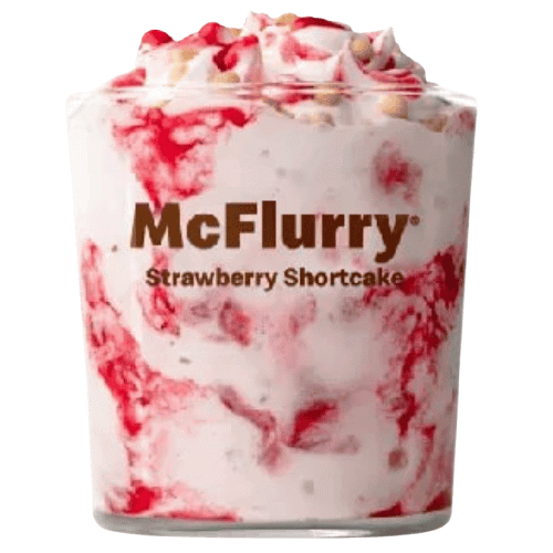 Strawberry Shortcake McFlurry