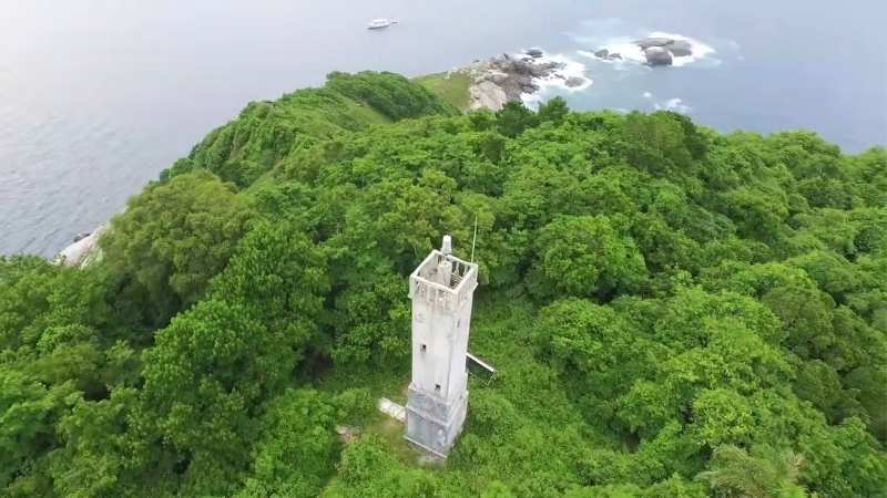 The lighthouse at the Snake Island, Brazil